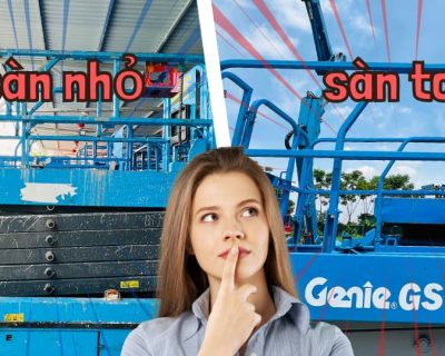 XE NÂNG NGƯỜI SÀN TO VÀ XE NÂNG NGƯỜI SÀN NHỎ LÀ GÌ?